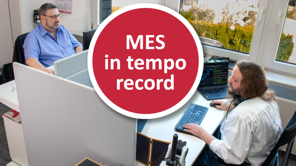 Engelmann sviluppa il sistema di pianificazione proprietario MES in tempi record Bild