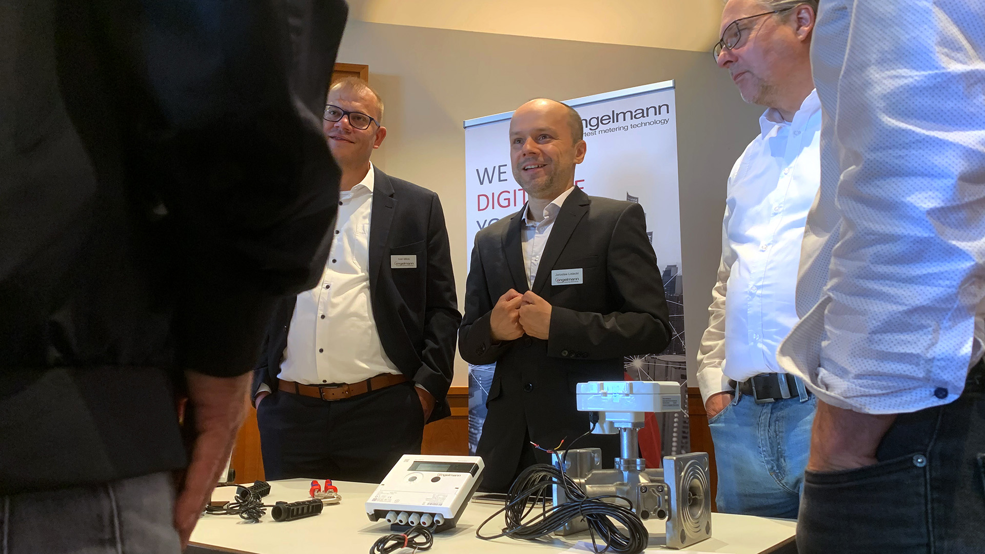 Wohl allen bekannt: Jaroslaw Lisiecki aus dem technischen Service.
