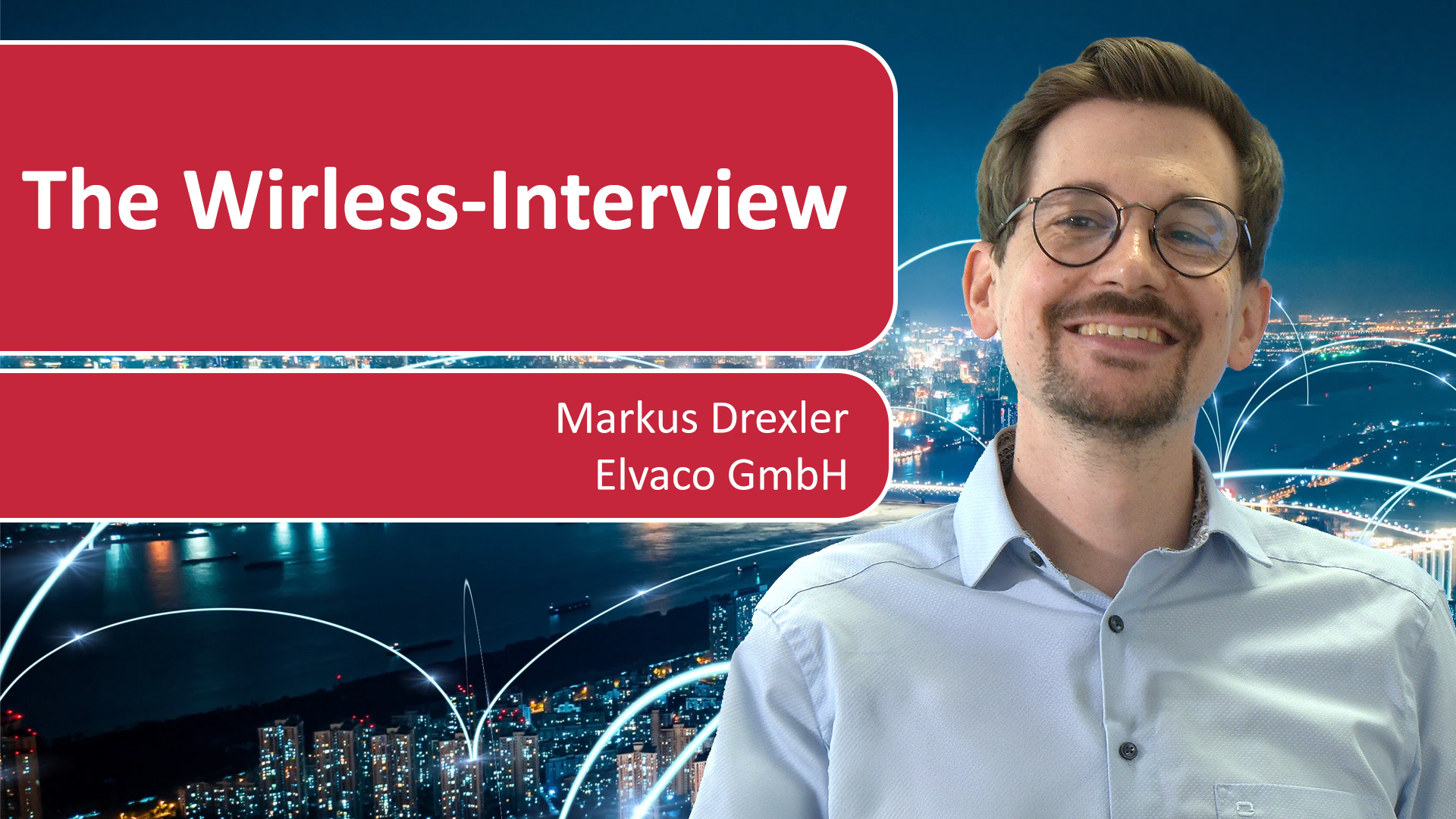 Expert interview on wireless networks and data transmission Bild