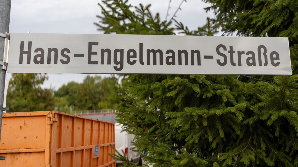 Rudolf-Diesel-Straße will become Hans-Engelmann-Straße Bild